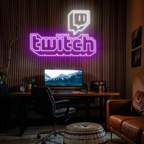 Twitch Gaming Room Neon Sign - Imprint Now - CA