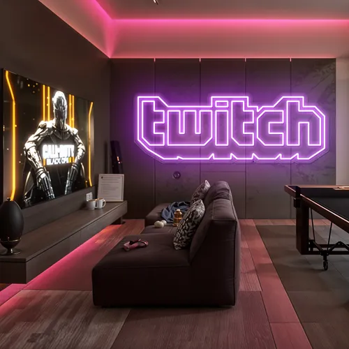 Twitch Streamer Neon Sign - Imprint Now - CA