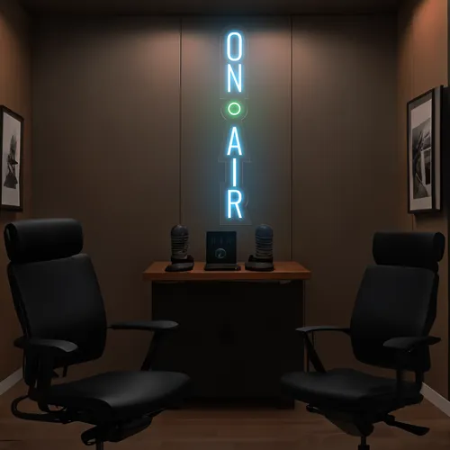 On Air Vertical Neon Sign - Imprint Now - CA