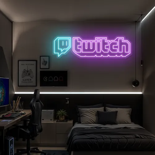 Twitch Streaming Setup Neon Sign - Imprint Now - CA