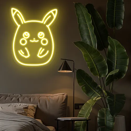 Cute Pikachu Neon Sign - Imprint Now - CA
