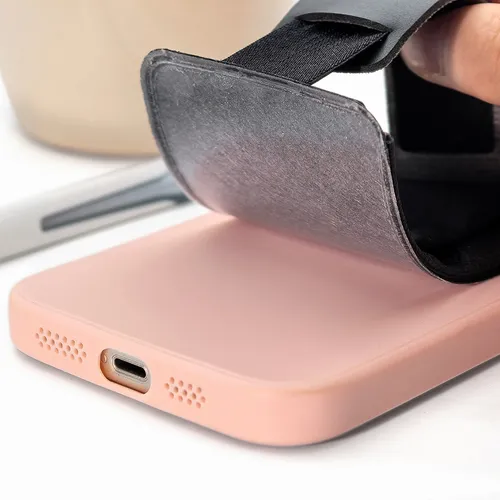 Leather Phone Wallet with Hand Grip - Imprint Now - CA