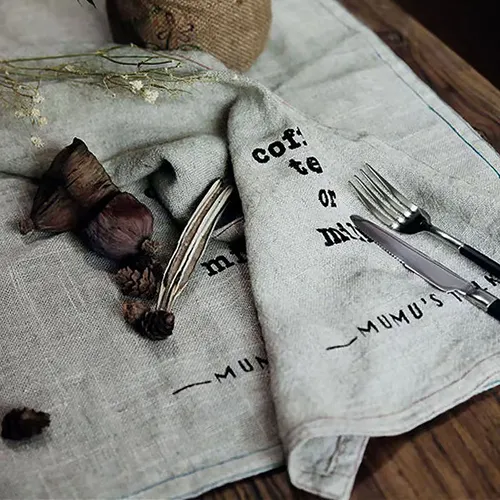 Linen Towels - Imprint Now - CA