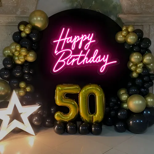 Happy Birthday Neon Sign - Imprint Now - CA