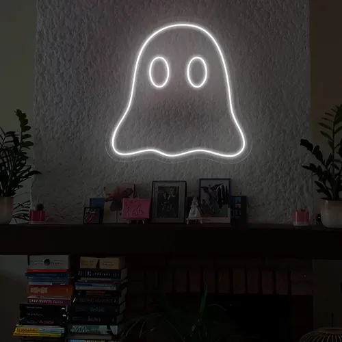 Mini Ghost Neon Sign - Imprint Now - CA