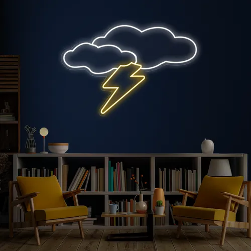Thunder Cloud Neon Sign - Imprint Now - CA