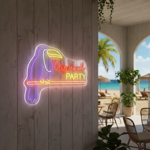 Tropical Party Neon Sign - Imprint Now - CA