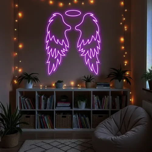 Custom Angel Wings Neon Signs