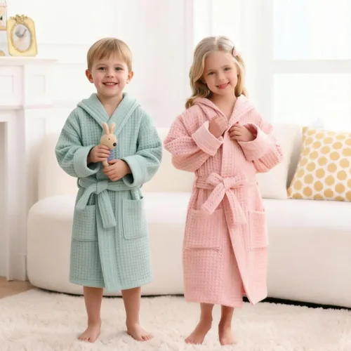 Custom Kids Waffle Robes - Imprint Now - CA