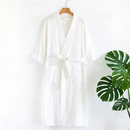 4 Layer Gauze Cotton Bathrobes - Imprint Now - CA