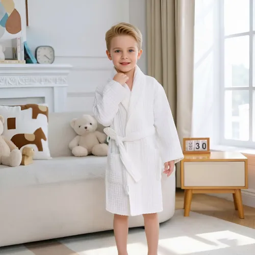 Custom Kids Waffle Robes - Imprint Now - CA