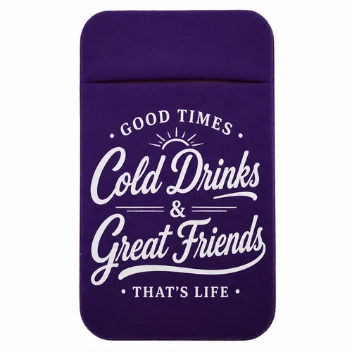 Lycra Phone Card Wallet - Imprint Now - CA