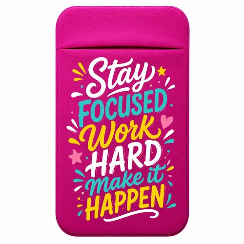 Lycra Phone Card Wallet - Imprint Now - CA