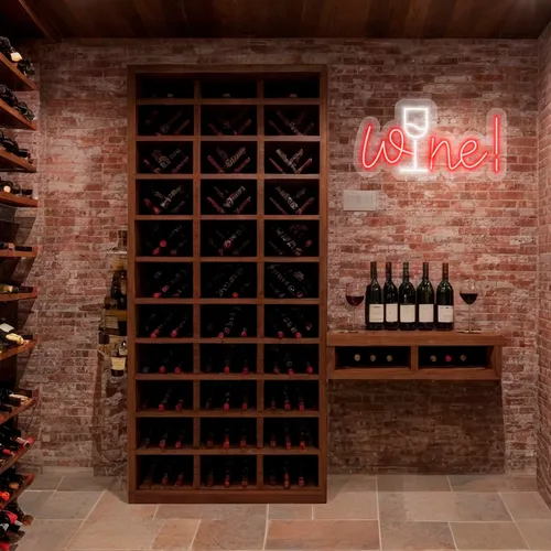 Custom Wine Neon Signs