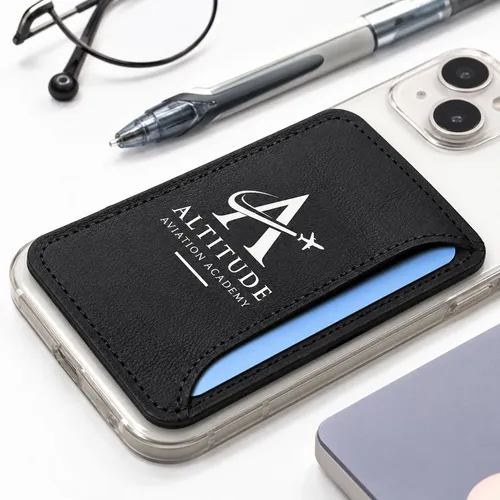 Leather Phone Wallet with Side Slit - Imprint Now - CA