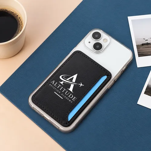 Leather Phone Wallet with Side Slit - Imprint Now - CA