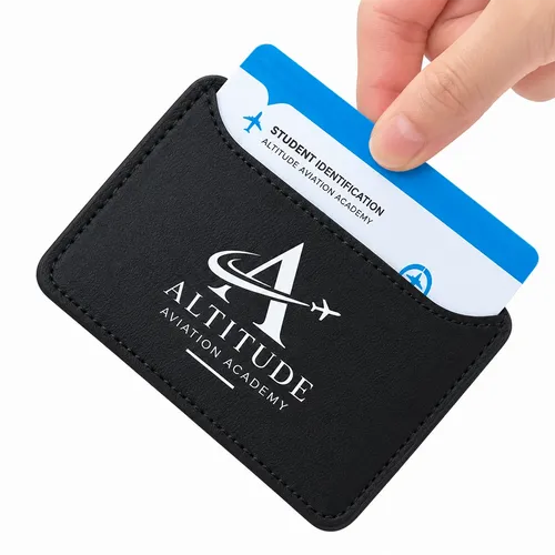 Leather Phone Wallet with Side Slit - Imprint Now - CA
