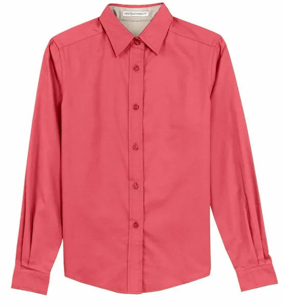 Port Authority Women's Long Sleeve Easy Care Shirt. L608 - Imprint Now - CA