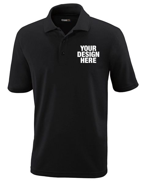 CORE365 Men's Origin Performance Piqu Polo - Imprint Now - CA