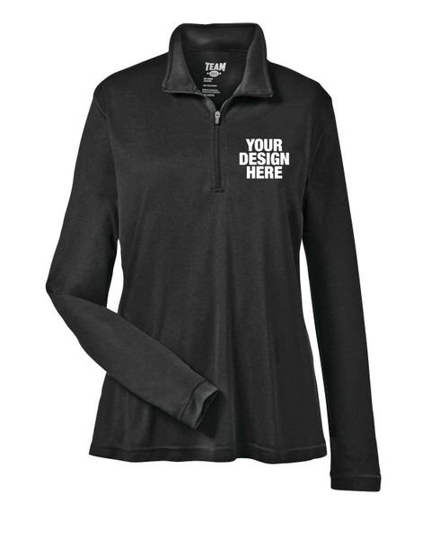 Team 365 Ladies' Zone Performance Quarter-Zip - Imprint Now - CA