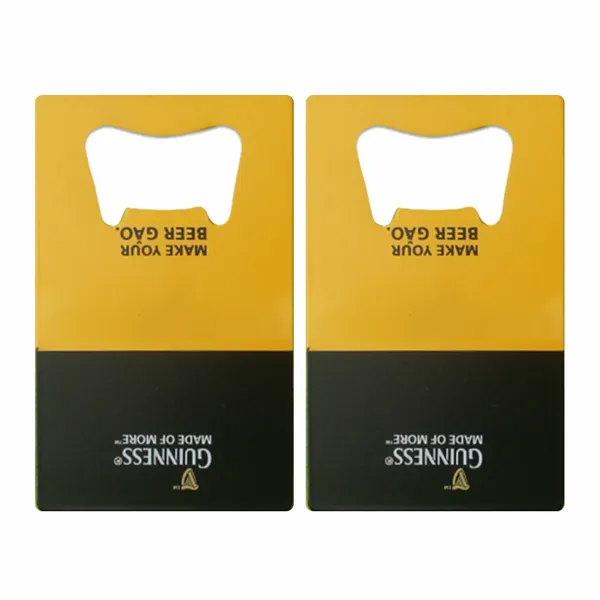 Two-Tone Card Bottle Opener - Imprint Now - CA