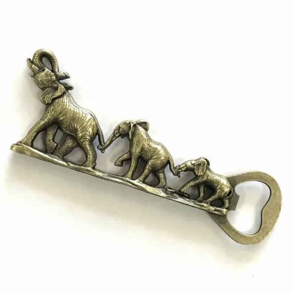 3D Elephants Bottle Opener - Imprint Now - CA