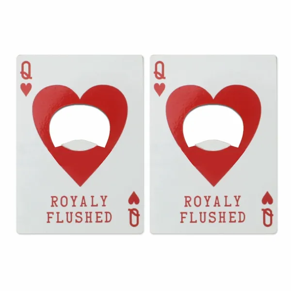 Queen of Hearts Bottle Opener - Imprint Now - CA