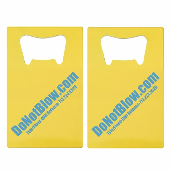 Printed Simple Card Bottle Opener - Imprint Now - CA