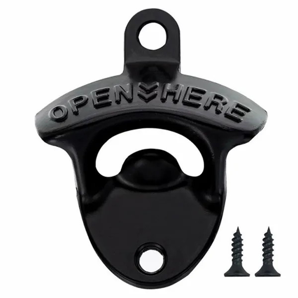 Black Bottle Opener - Imprint Now - CA