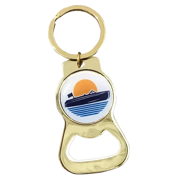 Gold Alloy Bottle Opener - Imprint Now - CA
