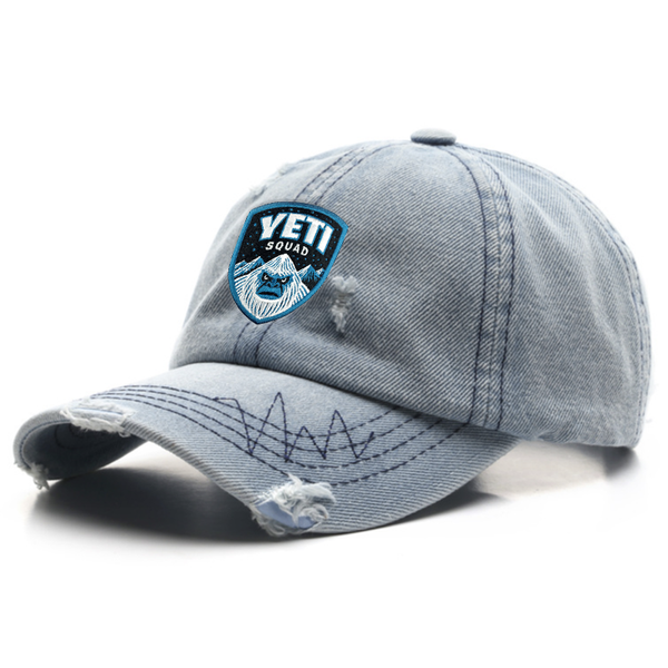 Modern Tattered Denim Cap - Imprint Now - CA