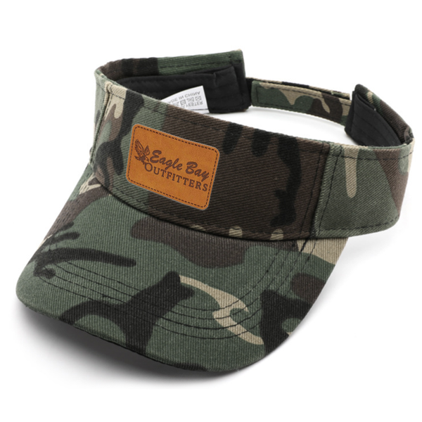 Unisex Polyester Camouflage Visor - Imprint Now - CA