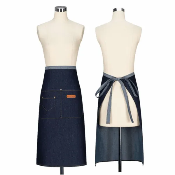 Extended Length Denim Apron - Imprint Now - CA