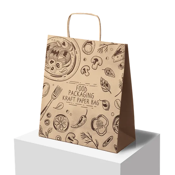 Kraft Paper Packaging Bag - Imprint Now - CA