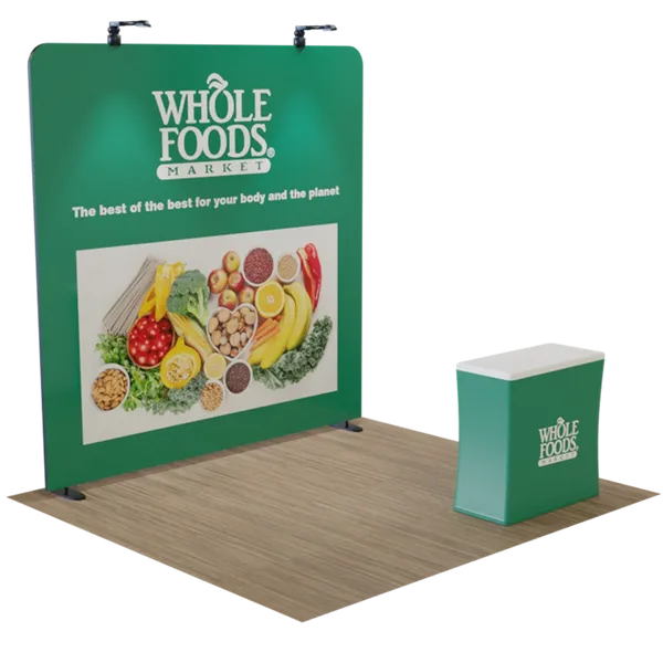 3 m x 2.4 m Straight Zip-up Display - Imprint Now - CA