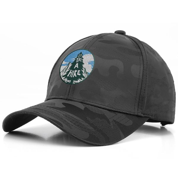 Dark Camou Polyester Baseball Cap - Imprint Now - CA