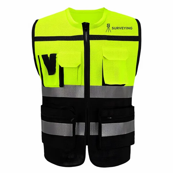 Heavy-Duty, Two-Tone Safety Vests - Imprint Now - CA
