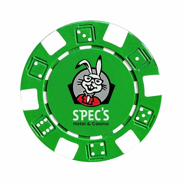 6 Stripe Custom Poker Chips