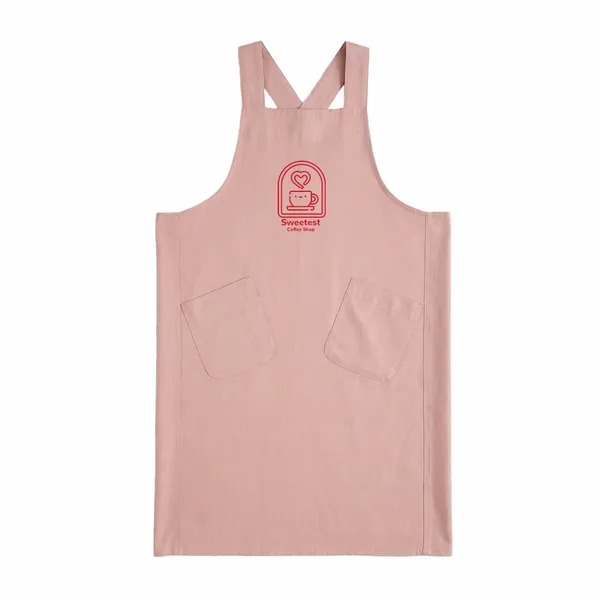 Soft-Touch Linen Aprons - Imprint Now - CA