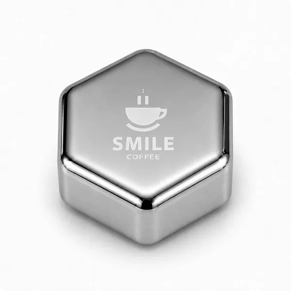 Hexagon Stainless Steel Ice Cubes