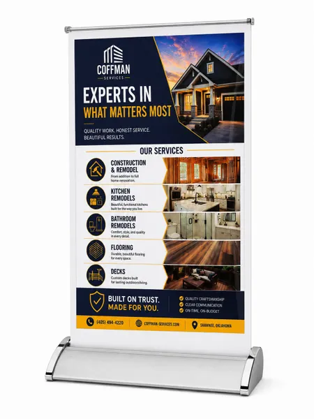 Table Roll Up Banner Stand - Imprint Now - CA