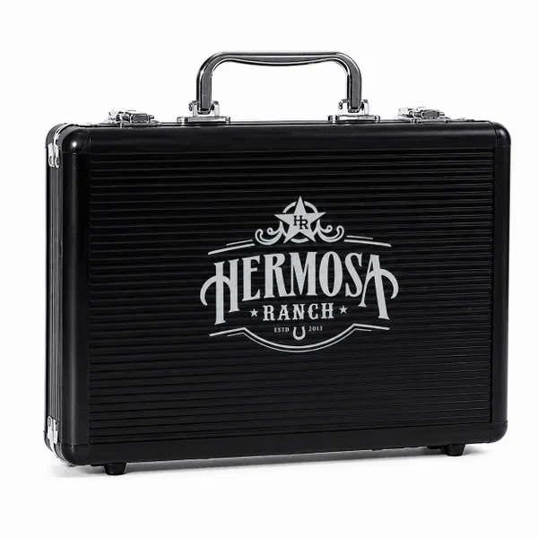 200ct Premium Aluminium Poker Chip Cases