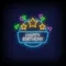 Star & Angles Happy Birthday Neon Sign - Imprint Now - CA