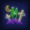 Devil Horn Zombie Hand Gesture Neon Sign - Imprint Now - CA