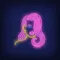 Girl with Pink Hair Neon Sign - Imprint Now - CA