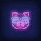 Cute Cartoon Pink Pig Sunglasses Neon Sign - Imprint Now - CA