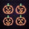 Orange Pumpkin Neon Sign - Imprint Now - CA