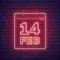 Valentine's Day Date Neon Sign - Imprint Now - CA