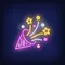 Party Hat Neon Sign - Imprint Now - CA