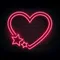 Red Love Heart Star Neon Sign - Imprint Now - CA